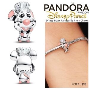 PANDORA Disney Pixar Ratatouille Remy Charm w/box